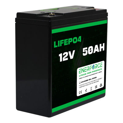 12.8V 50Ah 재충전 LiFePO4 배터리 팩 태양광에 대한 빠른 충전