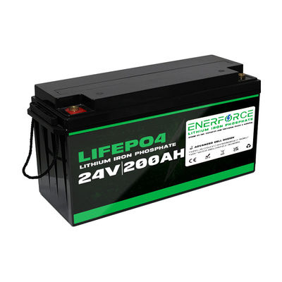 OEM 24V LiFePO4 배터리 200ah 37kg 48KW LFP 배터리 태양 에너지