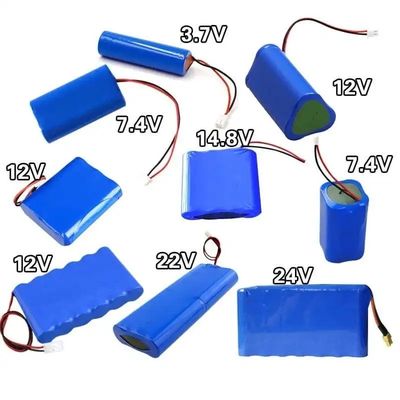 재충전 LiFePO4 18650 배터리 팩 12.8V 50Ah 4000 번 주기 수명