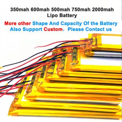 사용자 지정 리?? 폴리머 배터리 재충전 가능한 고 용량 3.7V 5000mAh LIPO 배터리