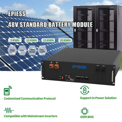 51.2V 5.12KWh 48 볼트 리?? 이온 배터리 팩 랙