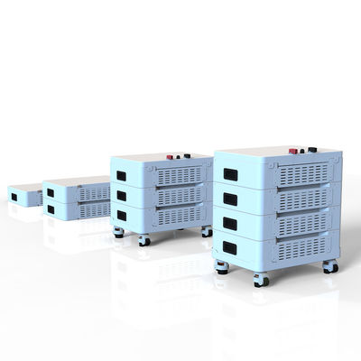 OEM 51.2V 10KW Lifepo4 태양 에너지 시스템용 스택 할 수 있는 리?? 배터리 팩
