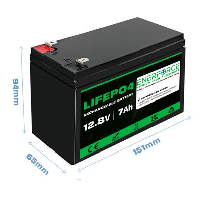 12V 7Ah EV LiFePO4 배터리 재충전형