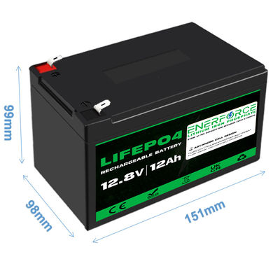 12V 12Ah LiFePO4 배터리 팩 BMS와 함께 잔디 깎는 UPS 스쿠터