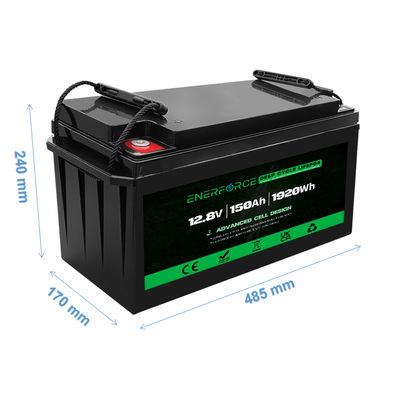 OEM 12V 150Ah LiFePO4 배터리 팩 EPS 시스템 비상 전원 공급