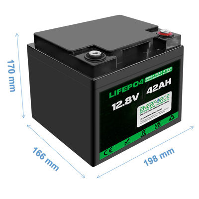 OEM 12V LiFePO4 배터리 42Ah 태양광 발전 시스템 밴 골프 카트 및 휠체어