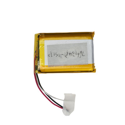 재충전 가능한 LIPO 리?? 폴리머 배터리 3.7V 1350mAh 산업용