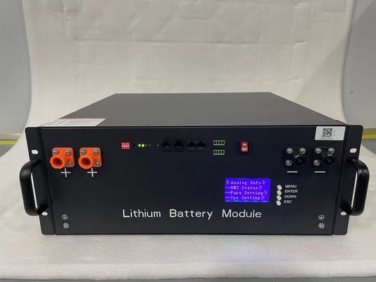 IP65 48V LiFePO4 배터리 팩 100ah 200ah 6500 회전 시간 가정용 태양광 발전