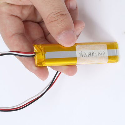 리포 3.7V 리?? 폴리머 재충전 배터리 1050mAh