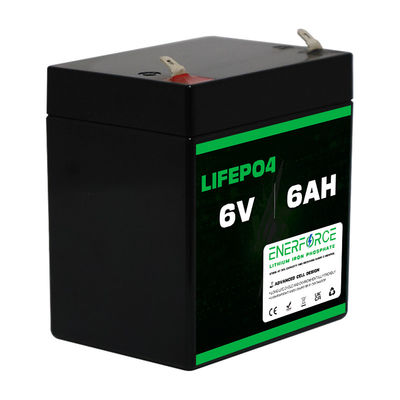 6.4V 6Ah 8Ah 재충전 가능한 라이프포4 배터리 팩 32650/32700