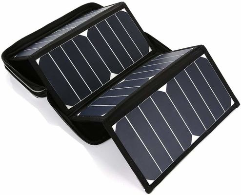 캠핑 여행용 26W 태양광 폴딩 태양광 PV 태양 전지 패널 비상 충전기