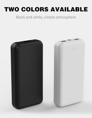 OEM 재충전 가능한 휴대용 USB 전원 은행 20000mAh LED 디스플레이와 함께 높은 용량