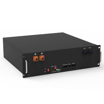 10kWh 51.2V 200Ah LiFePO4 랙 마운트 리?? 배터리 가정용 태양 에너지 저장