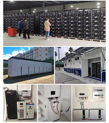 15kw 48 Volt 300Ah 리?? 배터리 6000 사이클 벽에 장착 된 가정용 태양 전지