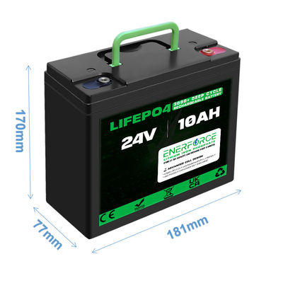 10ah 24V LiFePO4 배터리 태양광 발전용 리?? 배터리
