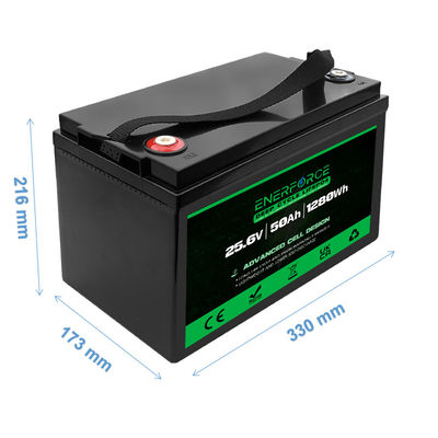 포크리프트 LFP 24V LiFePO4 배터리 50ah 재충전 11.6kg UPS